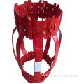 Cast top wire casing rigid roller centralizer